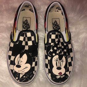 mickey and minnie Disney vans